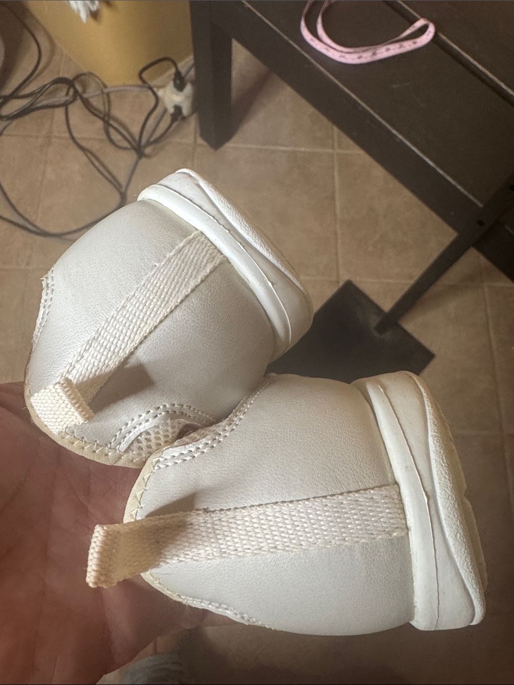 Danskin Now Molly White Mary Jane Walking Sneakers Mesh Hook & Loop Size 10 - Picture 9 of 10